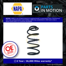 2x Coil Springs (Pair Set) fits OPEL CORSA D 1.4 Rear 06 to 14 Suspension NAPA