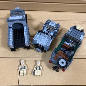 LEGO Indiana Jones Race For The Stolen Treasure 7622 & River Chase 7625 Set Used