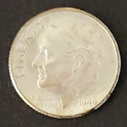 1946-P Roosevelt Dime 90% Silver 10c US Coin Phila. Mint Circulated Low Shipping