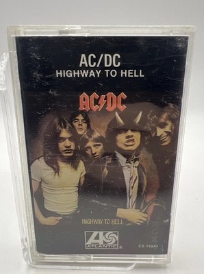 AC/DC   Highway to Hell Cassette Tape | Atlantic CS 19244 | Classic Hard Rock