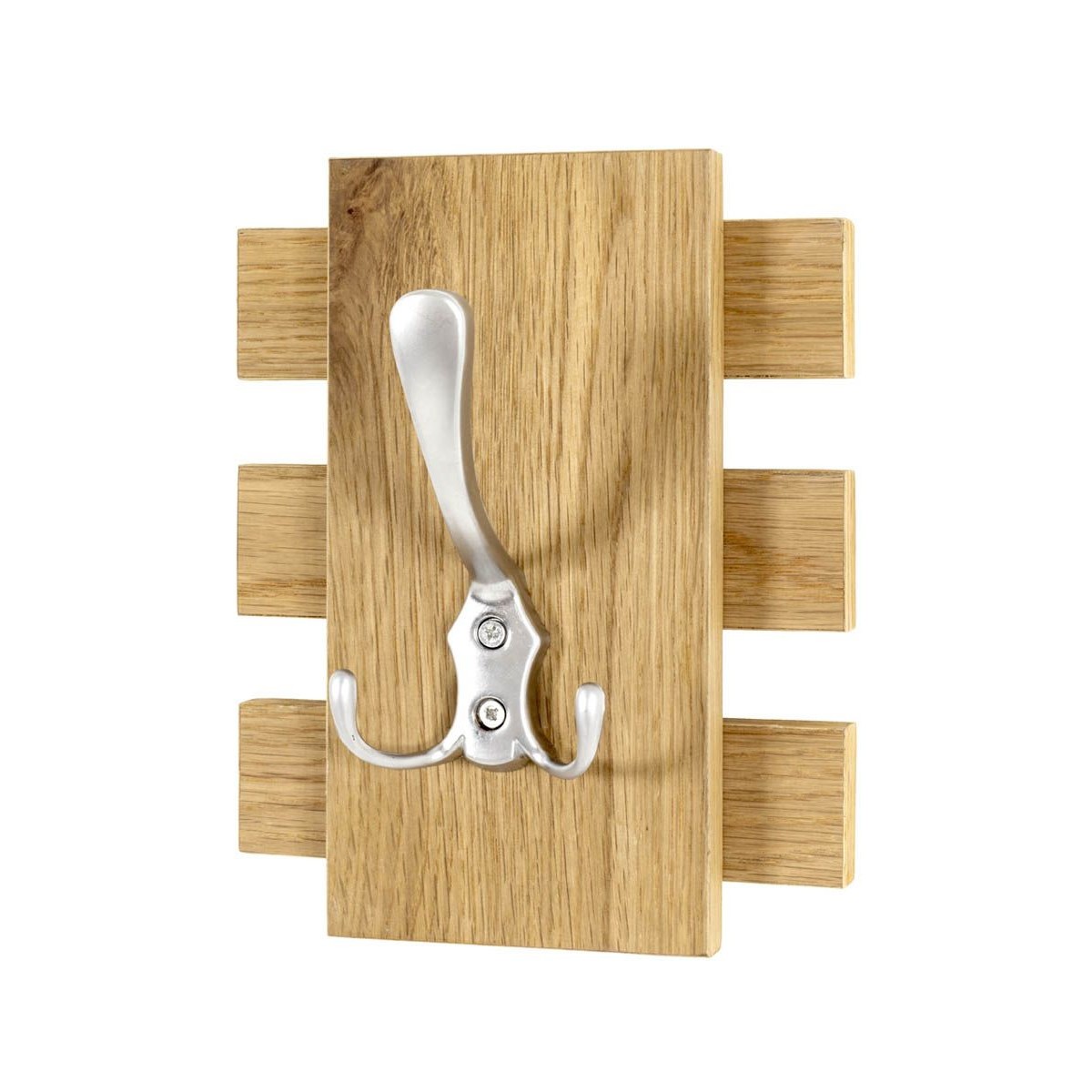 Patère murale chêne Forest 20cm pour chambre et salon moderne
