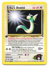 Erika's Dratini 42/132 Uncommon Gym Heroes Pokemon 1st Edition MP on eBay