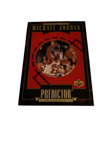 Michael Jordan - 1995-96 Upper Deck Predictor Player of the Month #R1 Nov./Dec - Picture 1 of 4