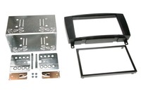 Autoradioblende Einbaurahmen 2-DIN Montagerahmen FüR Mercedes CLK W209 Facelift