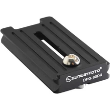 SunwayFoto DPG-80DR 80mm Dual Arca Dovetail Quick-Release Lensplate