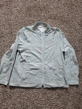 Leggiadro Full Zip Lightweight Athletic Jacket Size 4 Multicolor