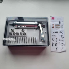 Ibili 792300 Pastry Gun For Biscuits, Churros, Cookies, Aluminum Churrera - M