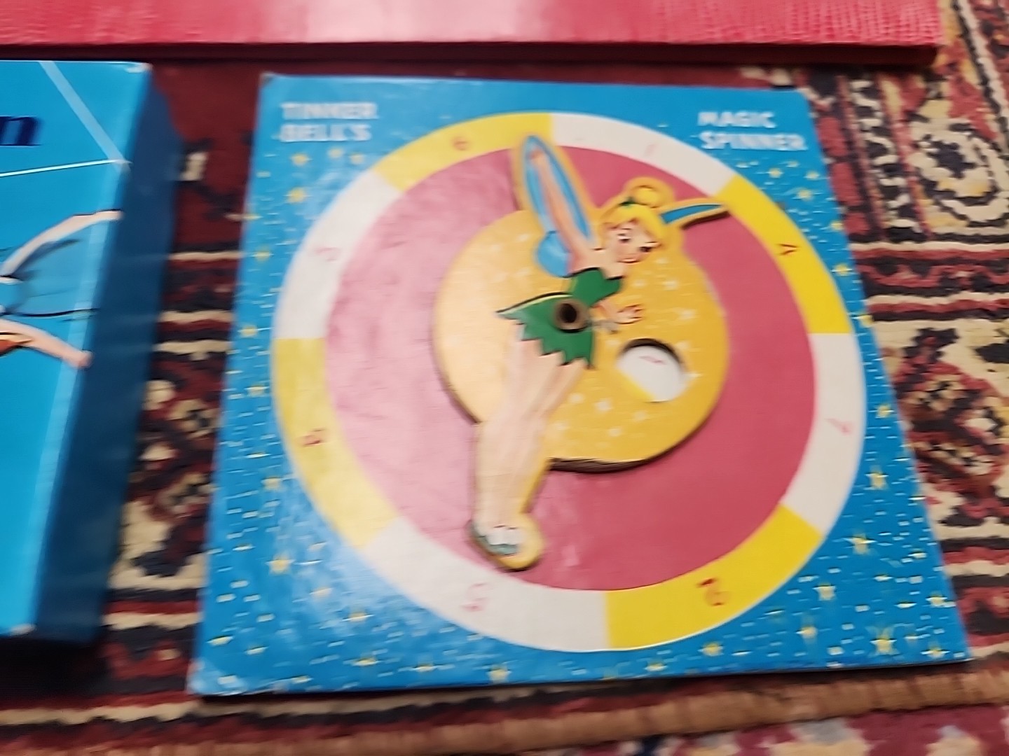 WALT DISNEY'S 1953 PETER PAN A GAME OF ADVENTURE GAME BLUE BOX 