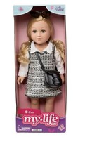 My Life As Ava Posable 18in Doll Medium Blonde Hair Hazel Eyes New