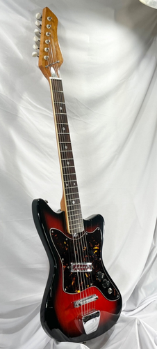 RARE Vintage 1967 Truetone Rock-Star Guitar, Hoshino Gakki Teisco, Clean MIJ - Picture 3 of 20