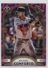 2023 Transcendent Collection VIP Party One-of-One 1/1 Michael Conforto #86 19hu