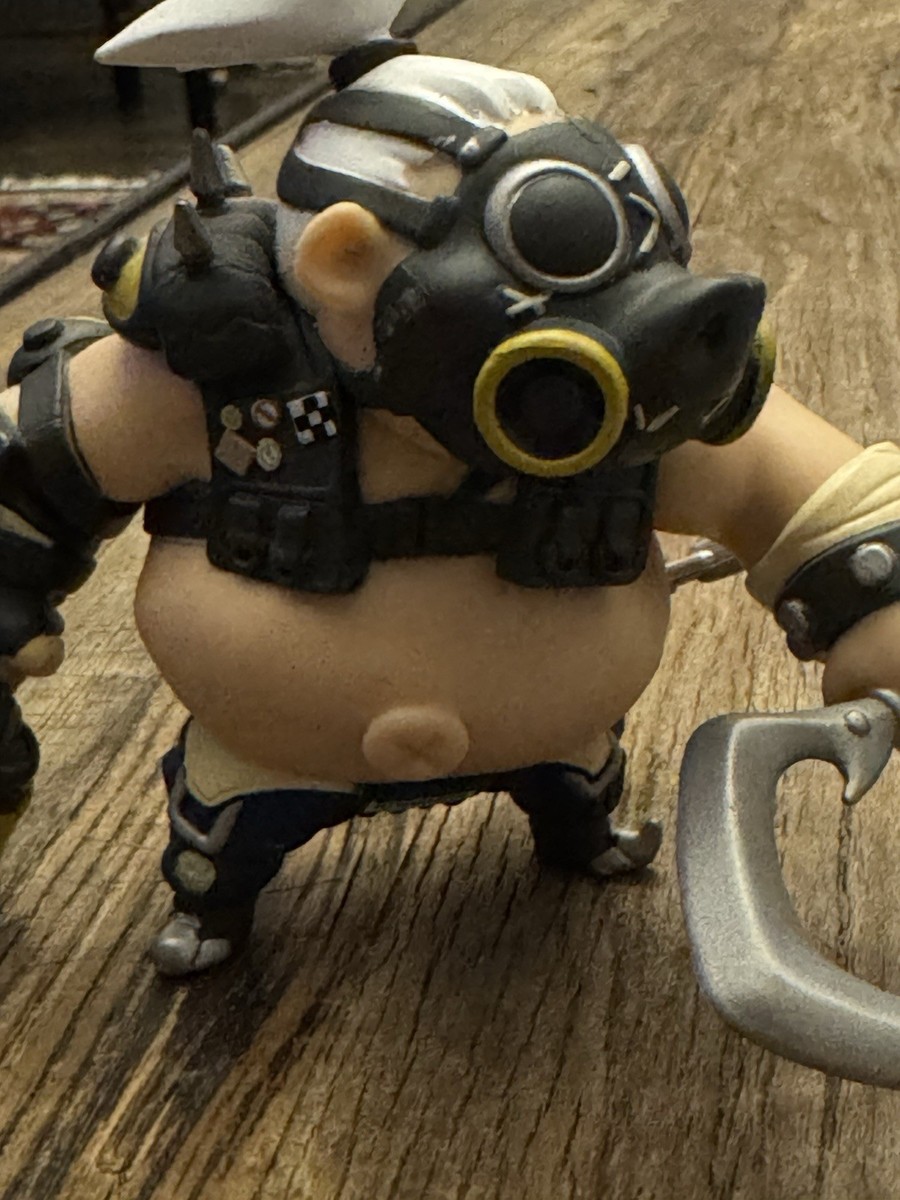 OVERWATCH CUTE BUT DEADLY Roadhog 4” Figure | eBay