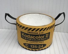 Vintage Kodak Advertising Kodacolor II Film Canister Padded Seat Cooler C135-24