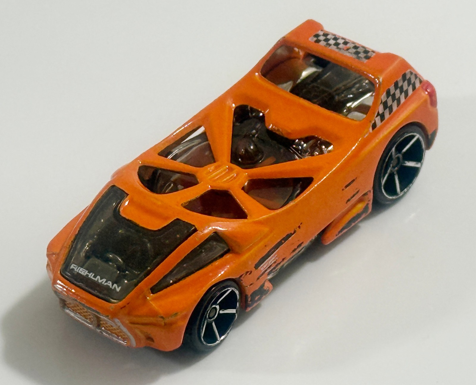 Hot Wheels MEGA THRUST Orange 2007