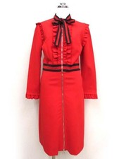 Gucci Dress M Red Jersey 457032 Excellent Condition Women's Fashion