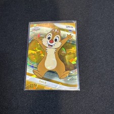 2025 Topps Chrome Disney Sapphire Dale Gold /50 SSP