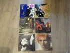 Lot of 6 vinyl record albums David Bowie, all decades.