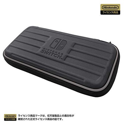 HORI Tough Pouch for Nintendo Switch Lite Black   Gray