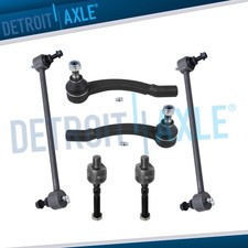 6pc Front Inner Outer Tie Rod Sway Bars For Volvo 850 C70 S70 V70 Trw Steering