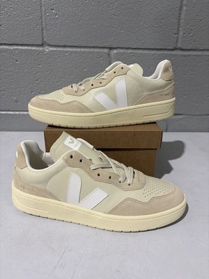 Brand New Women s Veja V-90 O.T. Leather Women s Pierre/White Size 38 US 7
