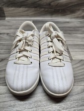 K-Swiss Womens Size 7.5 Classic White Leather Sneakers 93270131 Low