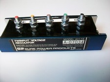 Sure Power Products TwinPut VOLTAGE REGULATOR P/N 40178    NSN 6110-01-364-7009