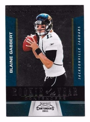 2011 Playoff Contenders ROY Contenders Blaine Gabbert