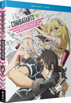 Combatants Will Be Dispatched! NEW Blu-Ray 4-Disc DVD Combo Set Hiroaki Akagi