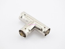 Coax Adapter BNC Female to BNC Female TEE RF Connector - USA Ham Seller