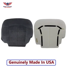 For 1999 - 2002 Chevy Silverado Driver Bottom Cloth Seat Cover + Cushion Foam