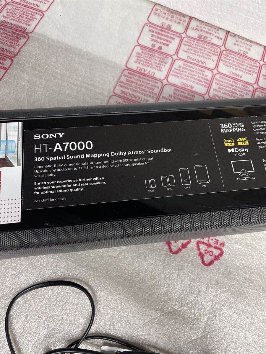 Sony HT-A7000 7.1.2 Channel Soundbar for sale online | eBay Sony HT-A7000 7.1.2 Channel Soundbar for sale online | eBay