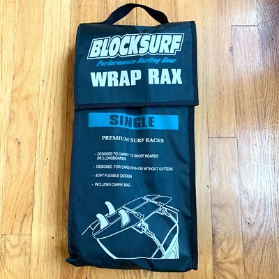 Block Surf Rack Single Blocksurf Wrap Rax Single Premium Surf Racks 1-3 Shortboards 2 ...