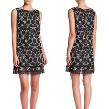NWT Anna Sui Falling Leaf Lace Lace Dress Sz 0