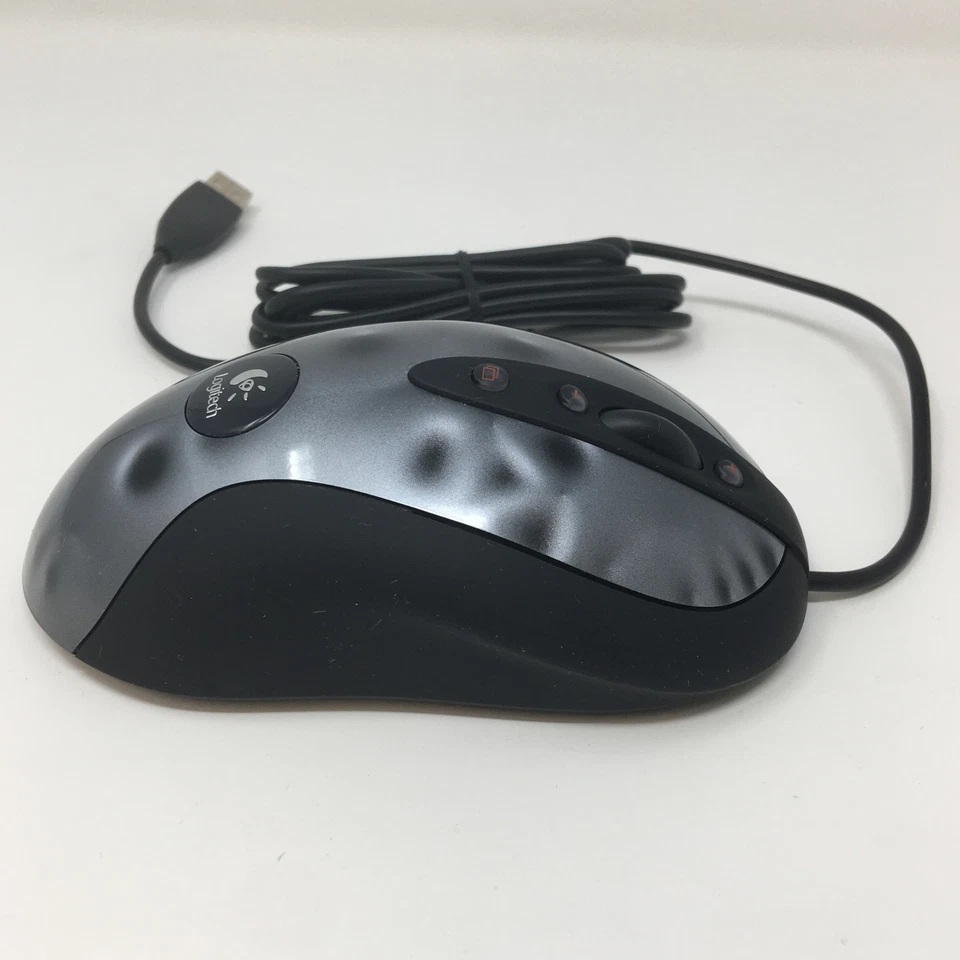 Logitech MX518 Wired Optical Gaming Mouse M/N M-BS81A P/N - Image 4 of 4