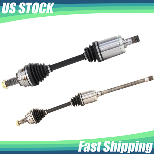 For BMW X3 2.5L 3.0L 20042010 Front LH RH Pair CV Axle Joint Shaft