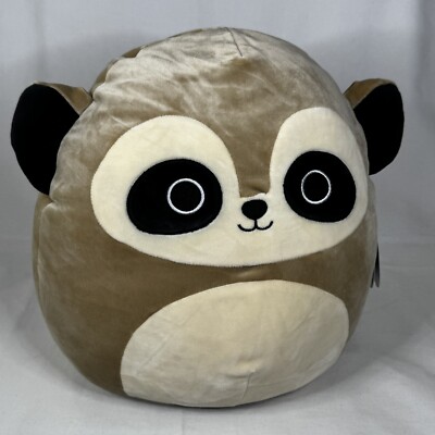 NWT Squishmallows 14  GRACIA Meerkat Desert Squad Lemur Monkey Plush Toy