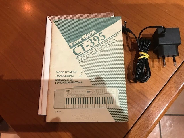 tastiera musicale casio Tone Bank CT395 nero con supporto - Immagine 3 di 3