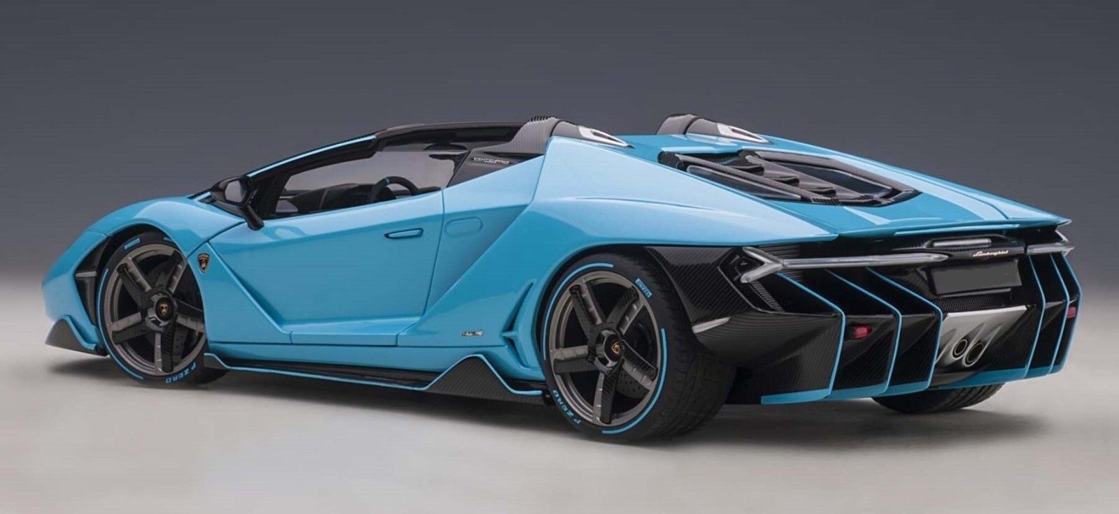 Lamborghini Race Car Hypercar w/Orig.Wheels Rims Custom Built1:18SCALE MODEL