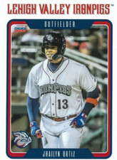 2023 Lehigh Valley IronPigs Jhailyn Ortiz Philadelphia Phillies