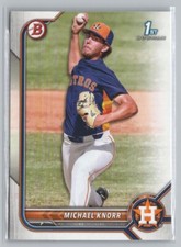 2022 Bowman Draft #BD-120 Michael Knorr
