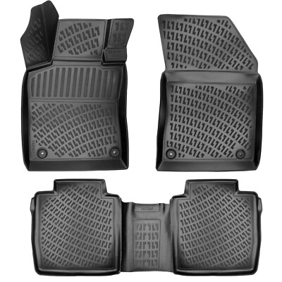 Custom 3D Molded Rubber Floor Mat Fits For DS9 2021-UP 4 PCS
