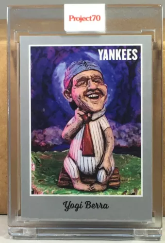 TOPPS PROJECT 70 #43 YOGI BERRA NEW YORK YANKEES by RON ENGLISH Print Run 3055