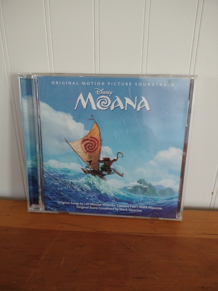 Moana Music Soundtrack Cd Disney rare Target Exclusive Lin-Manuel