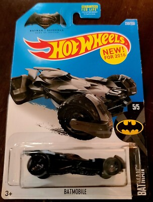 Batman Batmobile Hot Wheels Mix 4 FULL SET NEW Sealed 2022 Walmart Exclusive 5