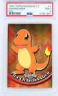 1999 POKEMON TOPPS TV Holo Charmander FOIL - PSA 9 MINT - 1ST EDITION BLUE