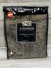 J. Queen Provence Waterfall Valance 49" W x 33" L New