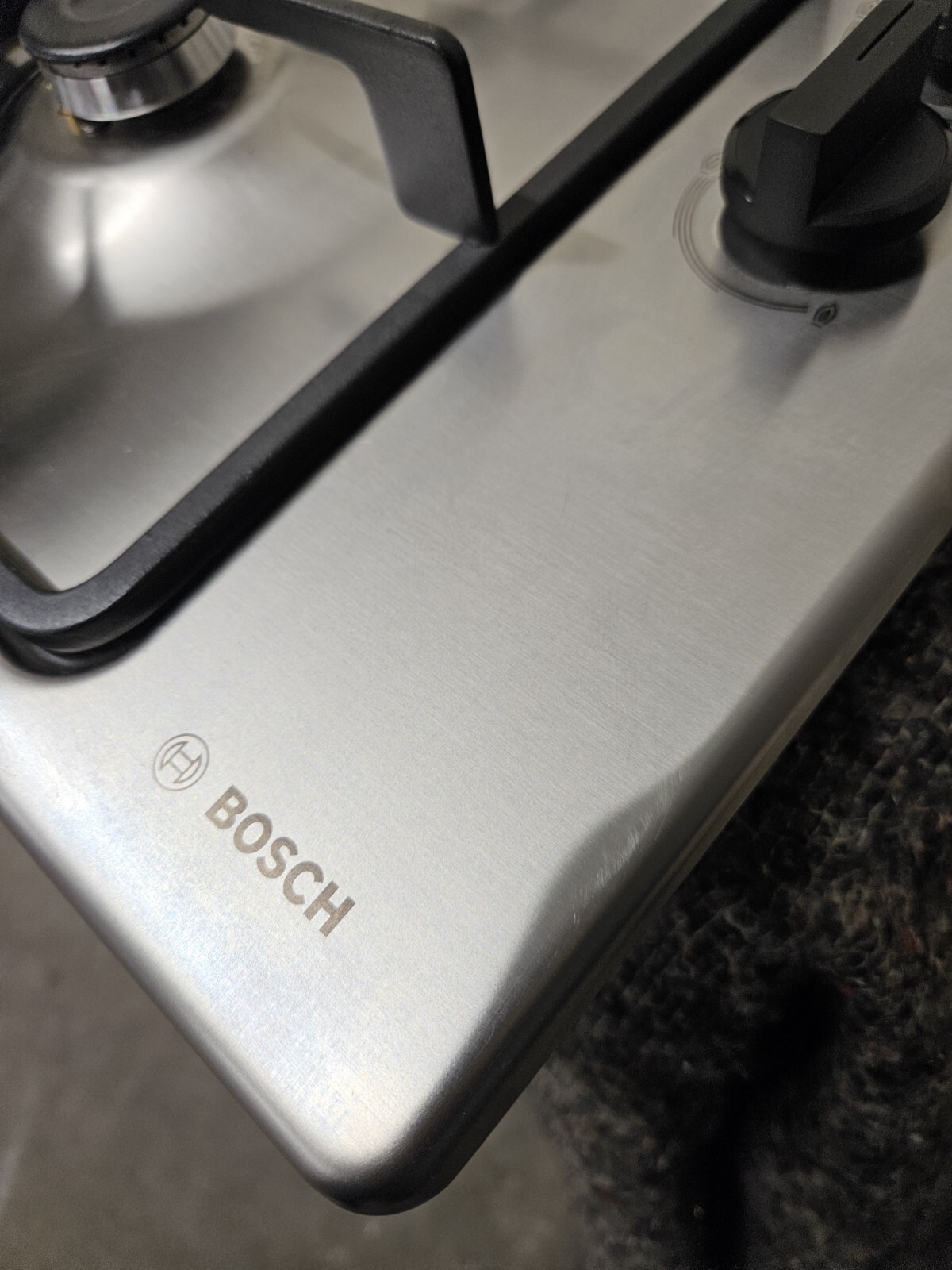 New Graded Bosch Series 2 PBP6B5B60 58cm Gas Hob only £149.99 Stainless Steel eBay