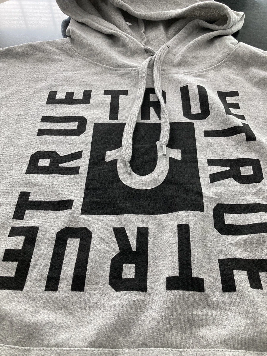 True religion sweatshirt clearance grey