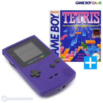 Nintendo GameBoy Color - Konsole #Lila/Purple/Grape + Tetris | eBay.de Nintendo GameBoy Color - Konsole #Lila/Purple/Grape + Tetris | eBay.de
