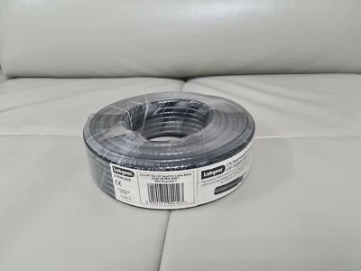 LABGEAR PF100 LSF SATELLITE COAXIAL CABLE 25M BLACK